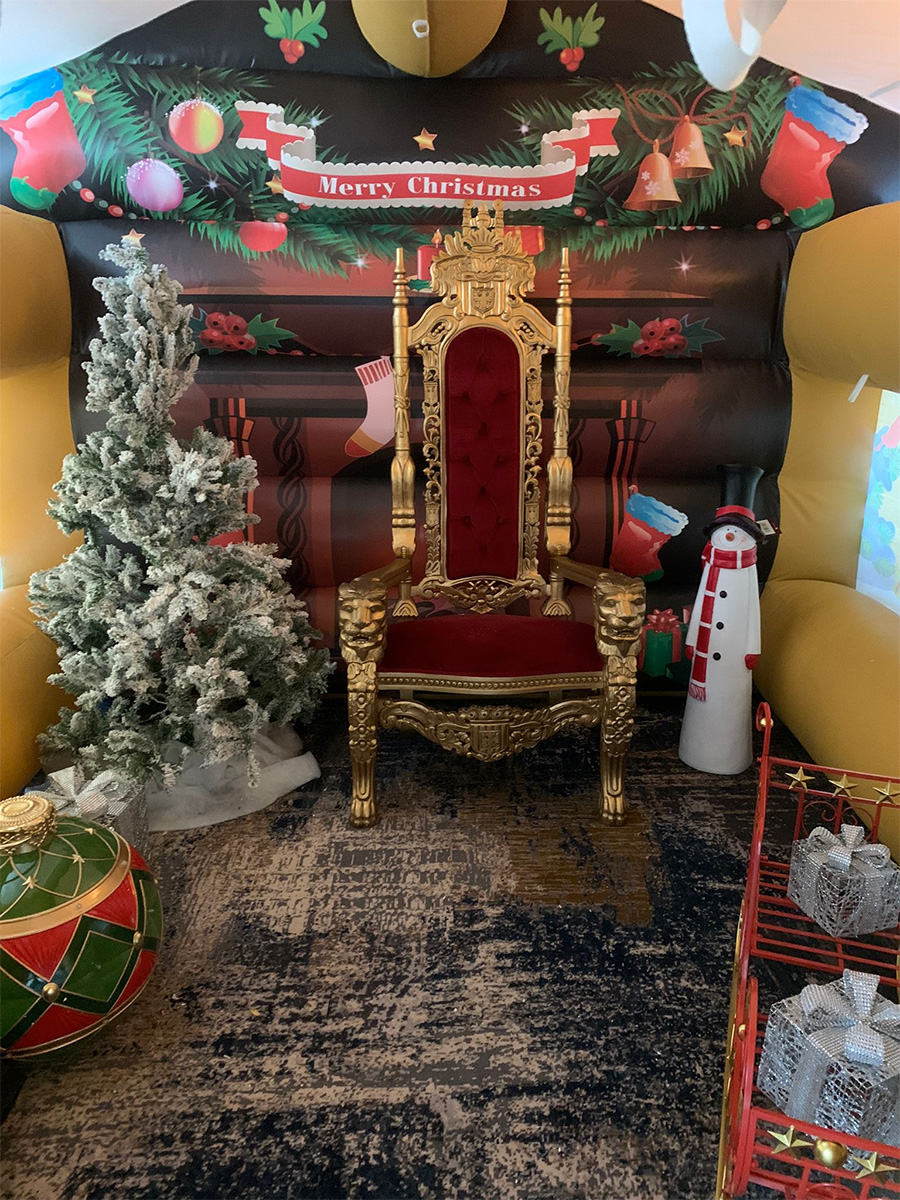 Jack Frost Santas Grotto & Christmas Prop Hire XM9A Santas Grotto